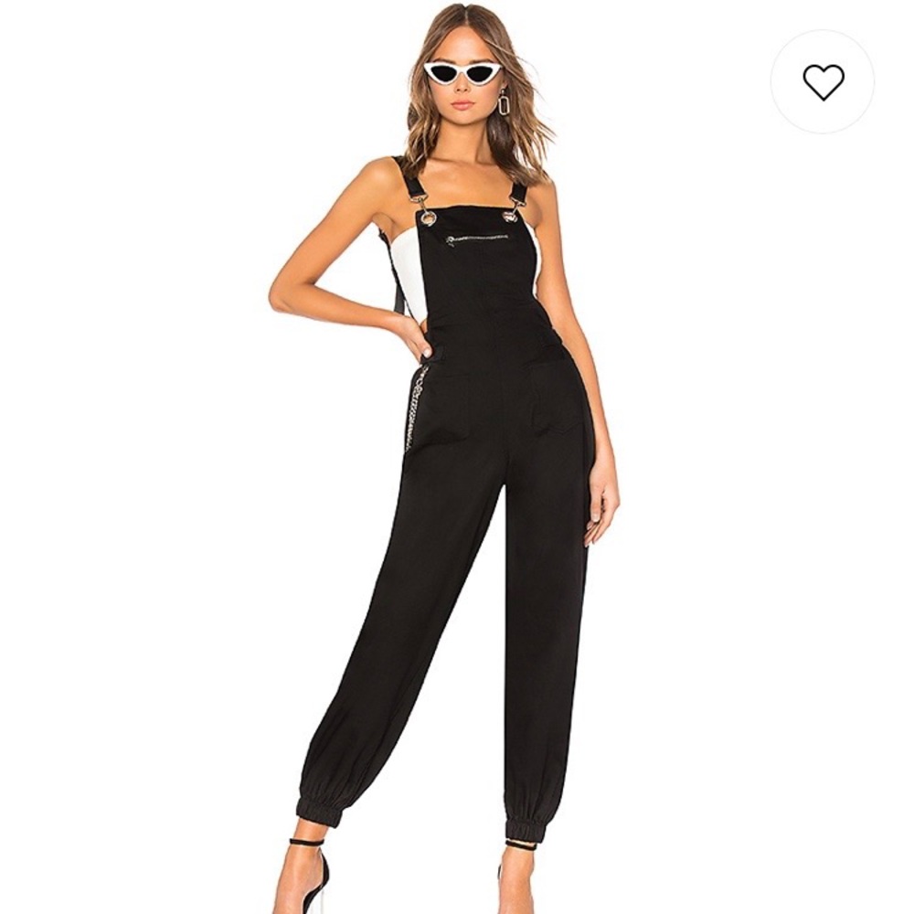 I.am.Gia black Cobain Overalls